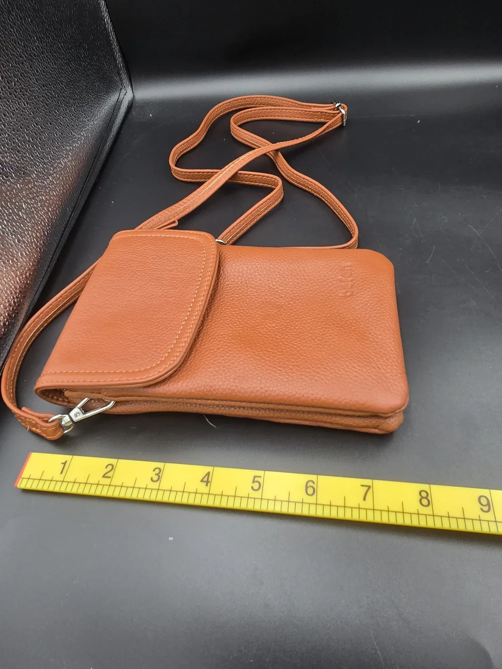 Beijeh Orange Crossbody Phone Bag - Compact Women’s Shoulder Bag